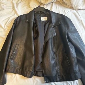 Leather jacket